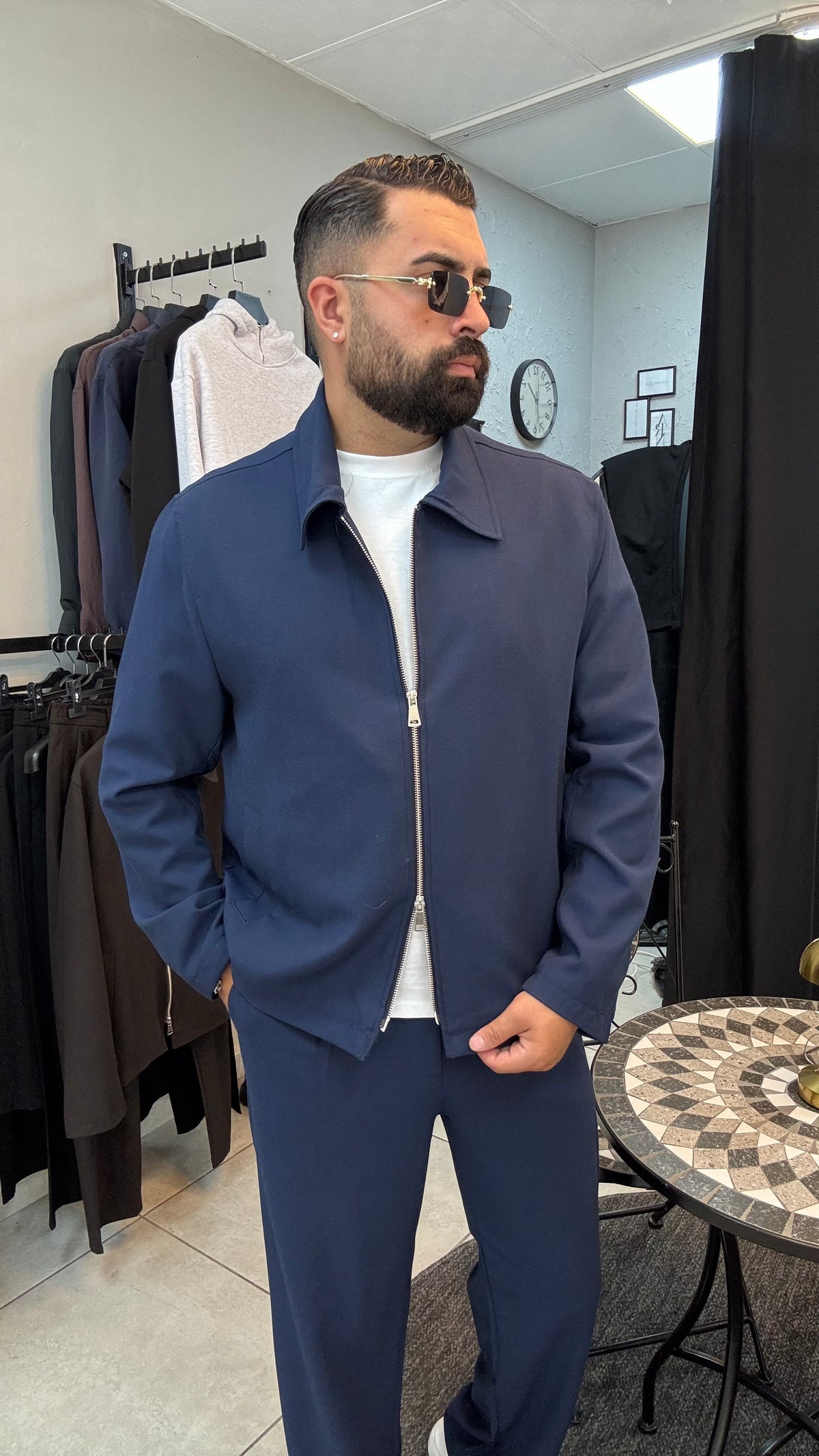 Premium Lacivert Takım