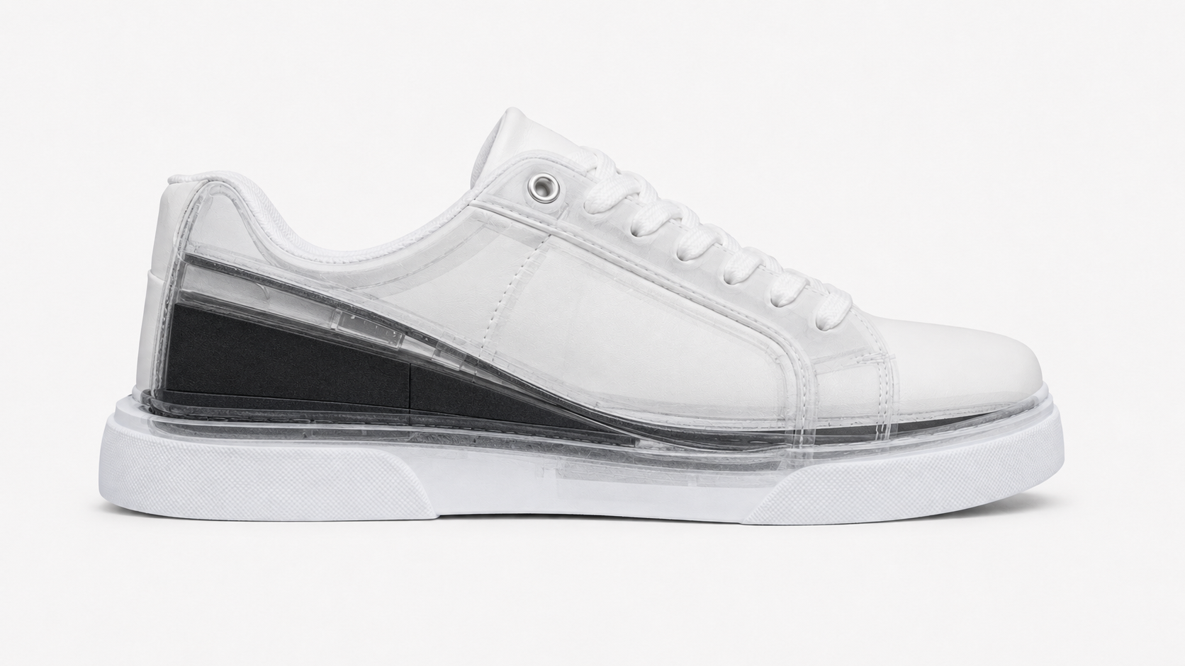 Lift One Sneaker gizli yükseltici taban yapısı